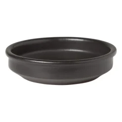 Xenos Tapasservies-Tapas schaaltje klei - zwart - ⌀14 cm