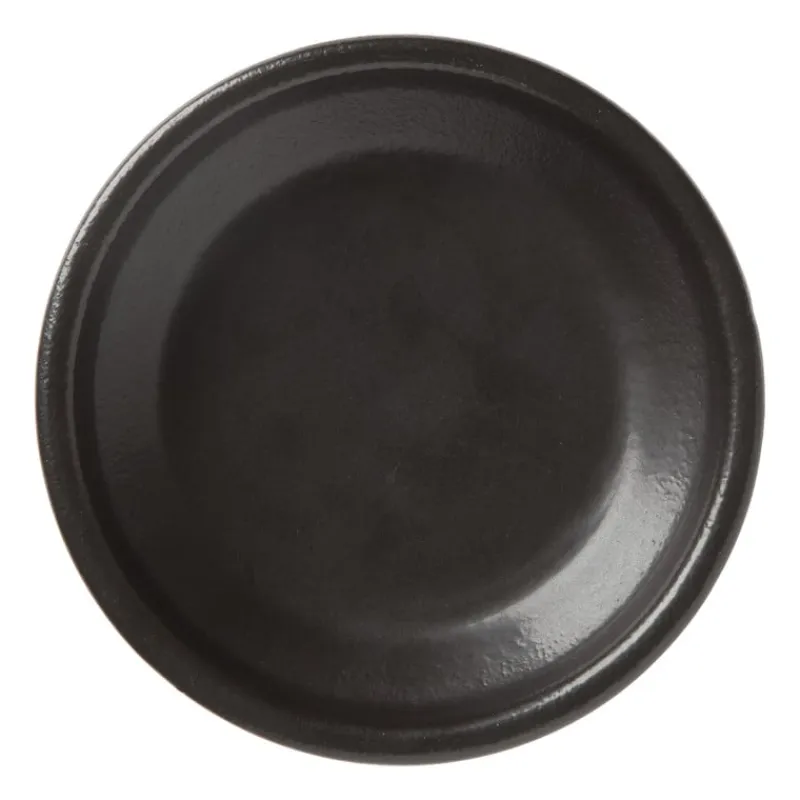 Xenos Tapasservies-Tapas schaaltje klei - zwart - ⌀12 cm