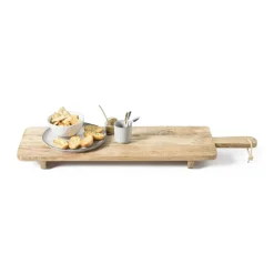 Xenos Borrelplanken-Tapasplank XL - hout - 100 cm