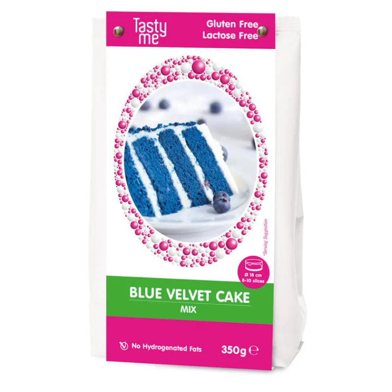Tasty Me Bakmixen-blue velvet cake - blauw - 350 g