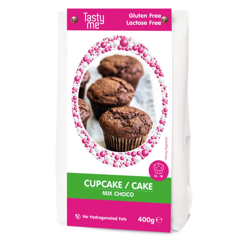 Tasty Me Bakmixen-chocolade cupcakes - glutenvrij en lactosevrij - 400 g