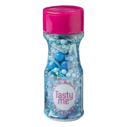 Tasty Me Taartdecoratie-medley blue lagoon - blauw -75 gram
