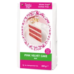 Tasty Me Babyshower|Bakmixen-pink velvet cake - roze - 350 g