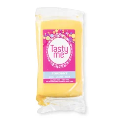 Tasty Me Fondant|Taartdecoratie-rolfondant - geel - 200 gram