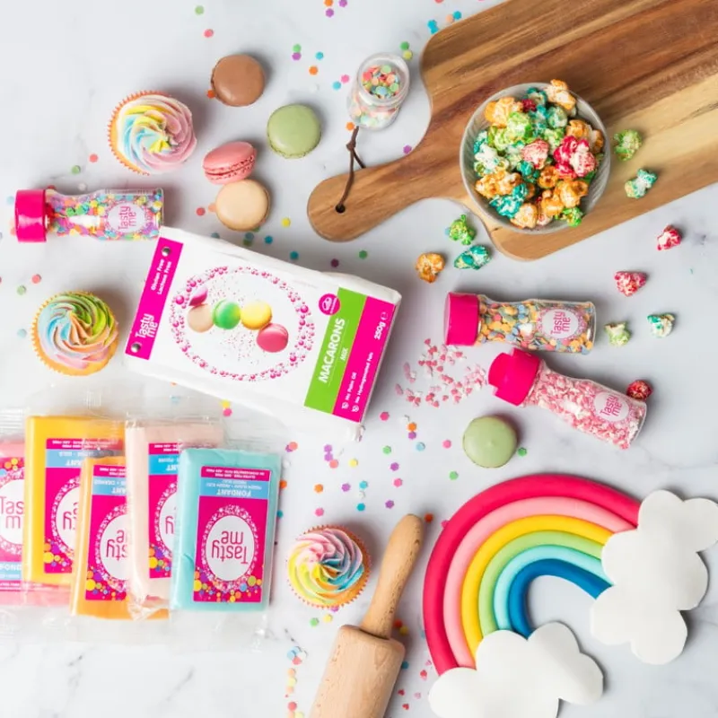 Tasty Me Fondant|Taartdecoratie-rolfondant - geel - 200 gram