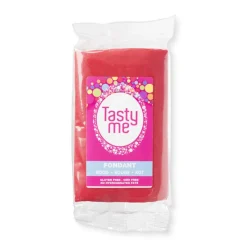 Tasty Me Fondant|Taartdecoratie-rolfondant - rood - 200 gram