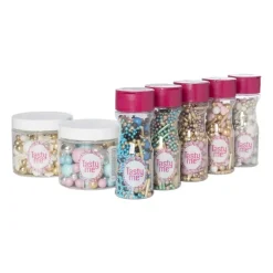 Xenos Taartdecoratie|Kerst Bakken-Tasty Me sprinkles - starlight mix - 60 gram