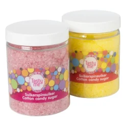Tasty Me Snoep|Suikerspin-suikerspinsuiker - banaan/geel - 250 gram