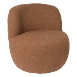 Xenos Fauteuils-Teddy fauteuil - amber - ø73.5x71.5 cm