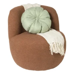 Xenos Fauteuils-Teddy fauteuil - amber - ø73.5x71.5 cm