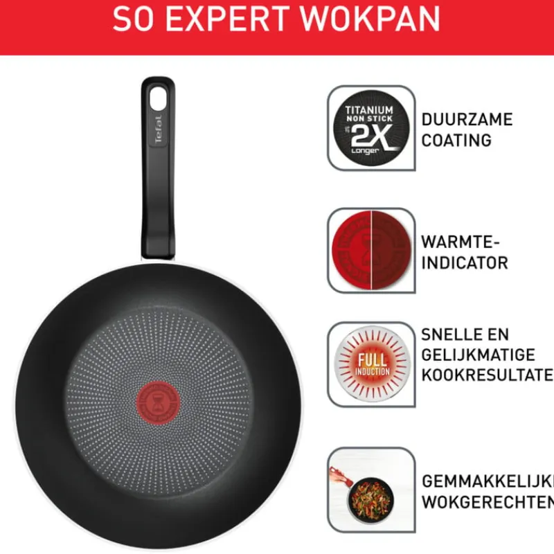 Tefal Pannen-SoExpert wokpan - ø28 cm