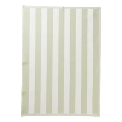 Xenos Thee- En Keukendoeken-Theedoek strepen - groen/wit - 50x70 cm