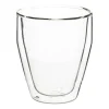 Xenos Koffieglazen|Theeglazen-Theeglas dubbelwandig - 260 ml