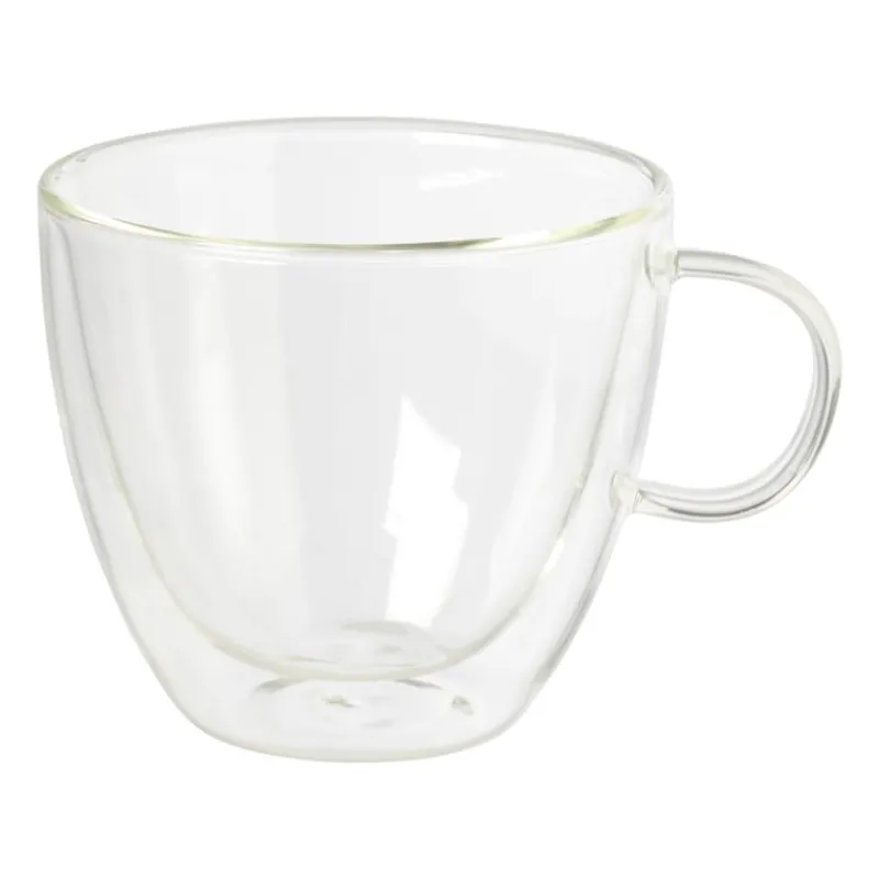 Xenos Koffieglazen|Theeglazen-Theeglas dubbelwandig - 380 ml
