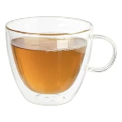 Xenos Koffieglazen|Theeglazen-Theeglas dubbelwandig - 380 ml