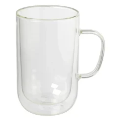 Xenos Koffieglazen|Theeglazen-Theeglas dubbelwandig - 470 ml