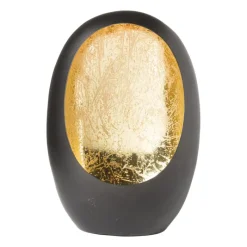 Xenos Waxinelichthouders-Theelichthouder Egg - middel - 18x9x24 cm