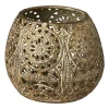 Xenos Kerstcadeaus|Waxinelichthouders-Theelichthouder rond - ø12.5 cm