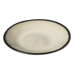 Xenos Thee Accessoires-Theezakjeshouder Roots - beige - ø10x1.5 cm
