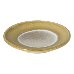 Xenos Thee Accessoires-Theezakjeshouder roots - oker - ø10x1.5 cm