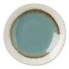 Xenos Thee Accessoires-Theezakjeshouder Roots - turquoise - ø10x1.5 cm