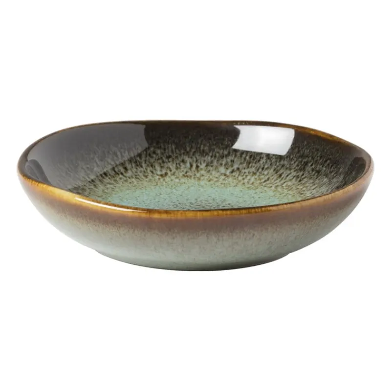 Xenos Thee Accessoires-Theezakjeshouder Toscane - lichtgroen - ø9x2.1 cm
