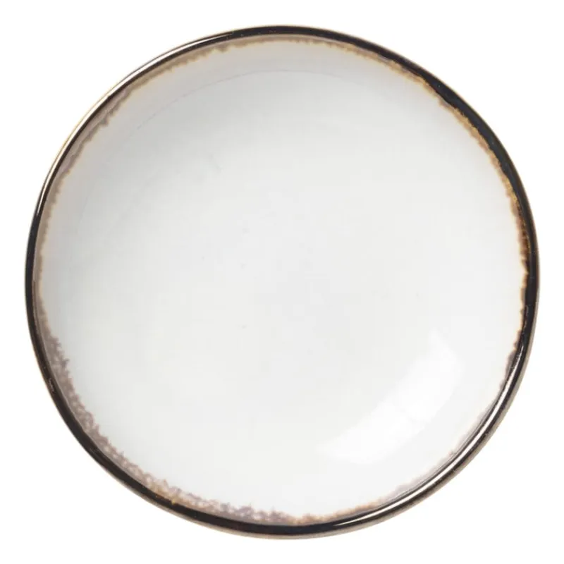 Xenos Thee Accessoires-Theezakjeshouder Toscane - wit - ø9x2.1 cm