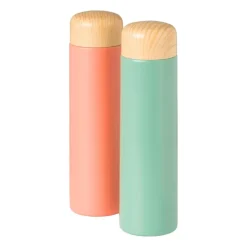 Xenos Drinkflessen-Thermosfles - oranje - 250 ml