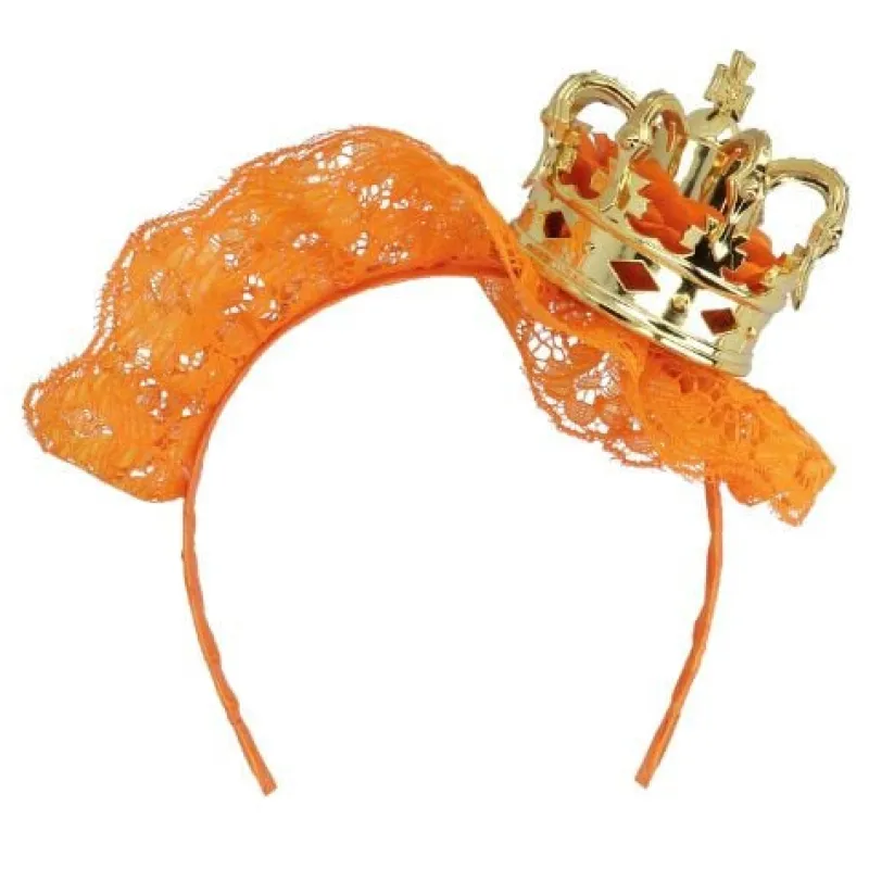 Xenos Verkleedaccessoires-Tiara gouden kroon
