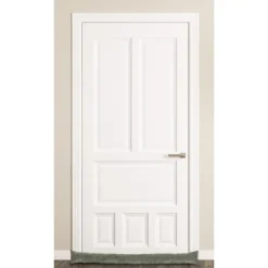 Xenos Winterartikelen-Tochtstopper velours - groen - 90x9 cm