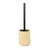 Xenos Badkamer Accessoires|Toiletborstels-Toiletborstel bamboe - naturel - ø10.5x12 cm