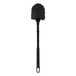 Xenos Toiletborstels-Toiletborstel basic - zwart - 40 cm