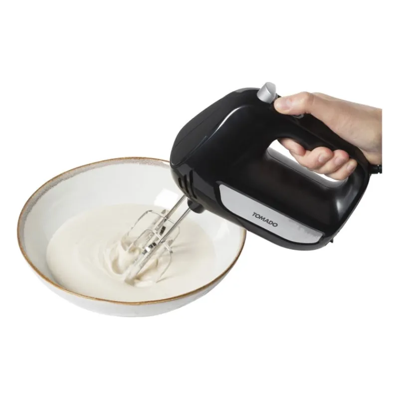 Xenos Keukenapparatuur-Tomado handmixer - 6 snelheden - zwart