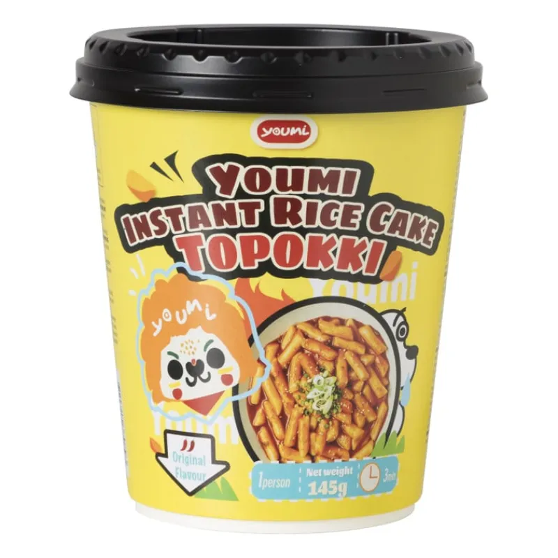 Xenos Koreaanse Keuken|Pasta, Rijst En Wraps-Topokki rice cake - Youmi original - 145 gram