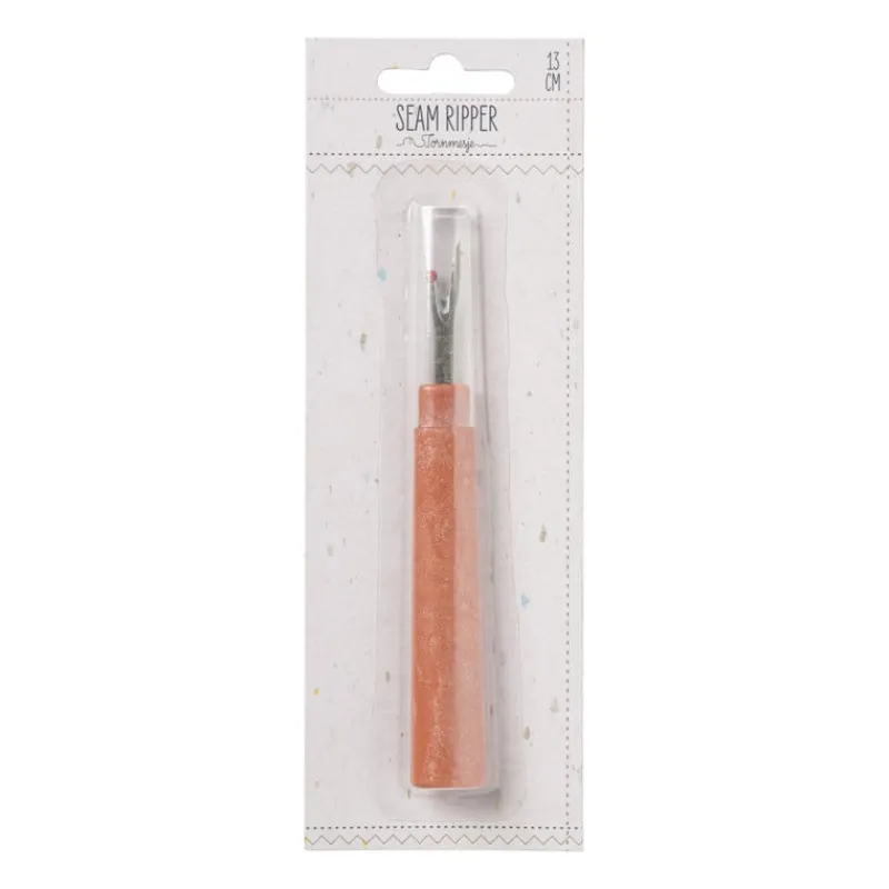 Xenos Knutselspullen-Tornmesje - rood - 13 cm