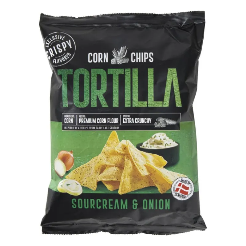 Xenos Chips, Nootjes En Zoutjes-Tortilla chips sour cream & onion - 150 gram