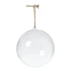 Xenos Kerstballen-Transparante kerstbal - ø12 cm - set van 2