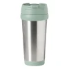 Xenos Drinkflessen-Travel beker - groen - 450 ml