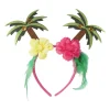 Xenos Verkleedaccessoires-Tropical tiara - multikleur