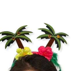 Xenos Verkleedaccessoires-Tropical tiara - multikleur