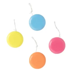 Xenos Kinderfeestjes-Uitdeelcadeau jojo - set van 4