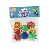 Xenos Kinderfeestjes-Uitdeelcadeautje tol - multikleur - set van 8