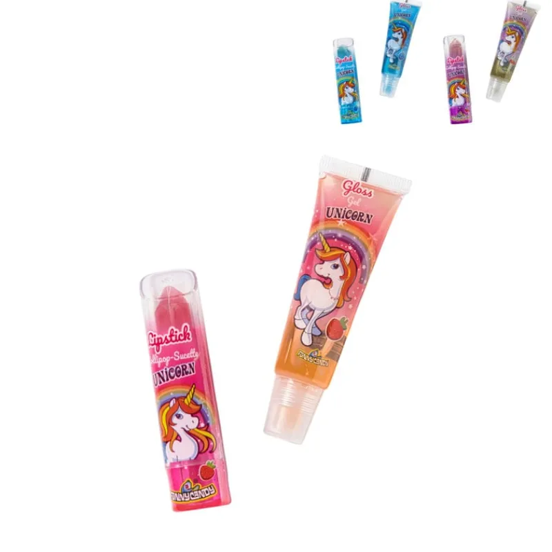 Xenos Snoep-Unicorn lipglos 'n bracelet - 31 gram