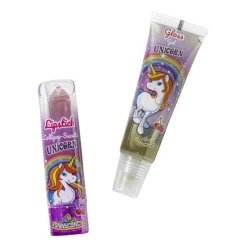 Xenos Snoep-Unicorn lipglos 'n bracelet - 31 gram