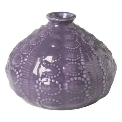 Xenos Vazen|Vazen-Vaas bubbels mini - ø10.5x7.8 cm - paars
