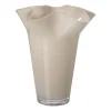 Xenos Vazen|Vazen-Vaas golf - beige - ø20.5x24.5 cm