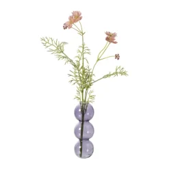 Xenos Vazen|Vazen-Vaas voor geurstokjes bollen - paars - ø6.5x16.5 cm