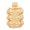 Xenos Vazen|Vazen-Vaas voor geurstokjes bubbels - oranje - ø8.5x11.5 cm