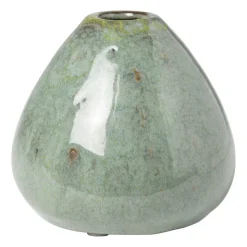 Xenos Vazen|Vazen-Vaasje groen - bol - ø9.5x9 cm