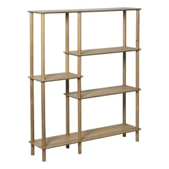 Xenos Vakkenkasten-Vakkenkast Scandi hoog - naturel - 140x120x30 cm